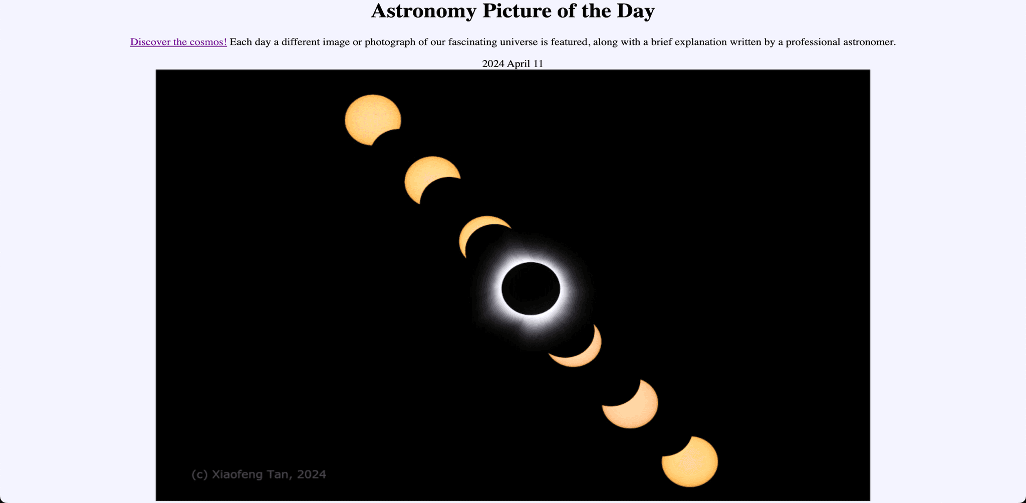 Astronomy Picture of the Day